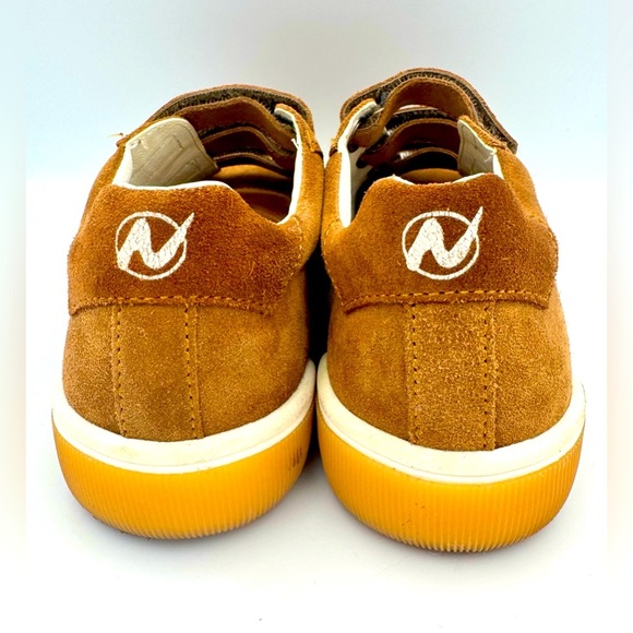 Naturino Sz 33 Boys Cliff Suede Oxford Sneaker in Caramel Brown - Picture 4 of 8